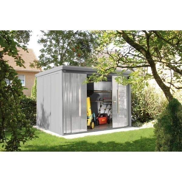 Abri De Jardin En Acier Galvanisé Avec Portes Coulissantes tout Abri De Jardin Galvanisé Abri De Jardin En Acier Galvanisé Avec Portes Coulissantes tout Abri De Jardin Galvanisé