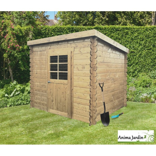 Abri De Jardin En Bois 19Mm, Monopente, Passau, 3M², 1 avec Abri De Jardin Monopente Abri De Jardin En Bois 19Mm, Monopente, Passau, 3M², 1 avec Abri De Jardin Monopente