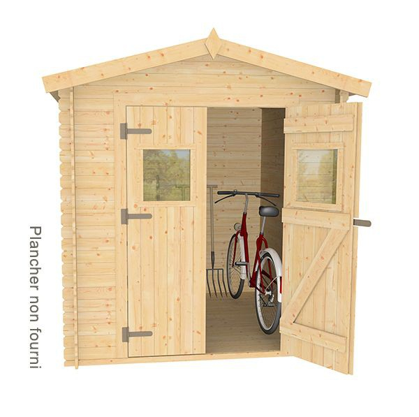 Abri De Jardin En Bois 4,00 M2 : Trigano Store encequiconcerne Abri Jardin Metal 3M2