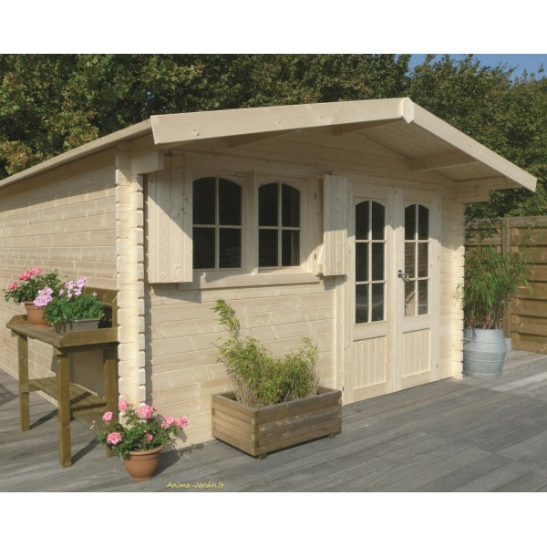 Abri De Jardin En Bois 40Mm, Rignitz, 2 Portes, Solid, Pas dedans Abri De Jardin Habitable Abri De Jardin En Bois 40Mm, Rignitz, 2 Portes, Solid, Pas dedans Abri De Jardin Habitable