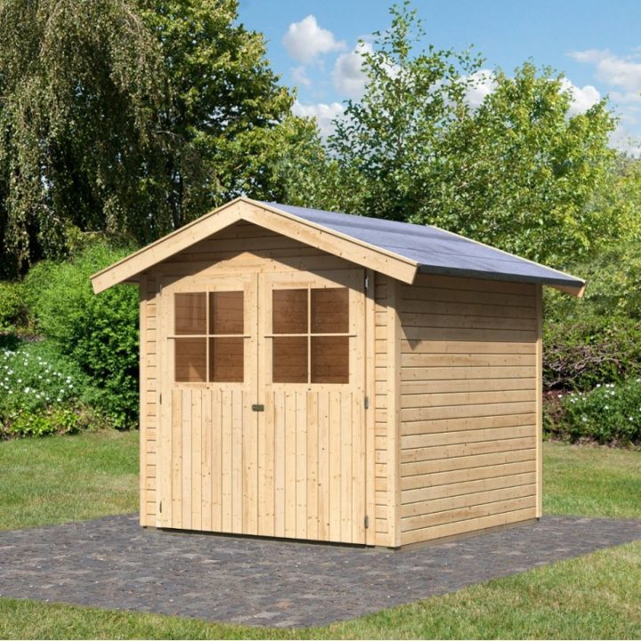 Abri De Jardin En Bois Massif 19Mm Harburg 3 De 4,62M² à Abri De Jardin En Bois Namur Abri De Jardin En Bois Massif 19Mm Harburg 3 De 4,62M² à Abri De Jardin En Bois Namur