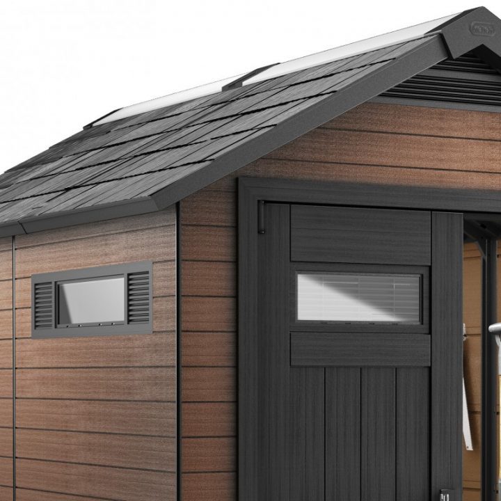 Abri De Jardin En Composite Bois-Résine 6,57M² Fusion concernant Abris Jardin Resine Abri De Jardin En Composite Bois-Résine 6,57M² Fusion concernant Abris Jardin Resine