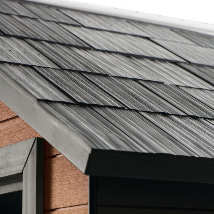 Abri De Jardin En Composite Bois-Résine 6,57M² Fusion serapportantà Abri De Jardin En Composite