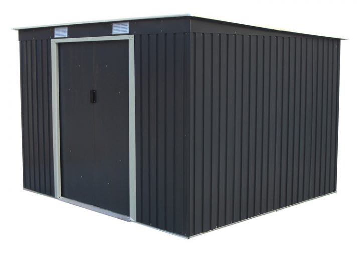 Abri De Jardin En Métal Adossable 6.5 M² Gris Anthracite serapportantà Abris De Jardin Adossable Abri De Jardin En Métal Adossable 6.5 M² Gris Anthracite serapportantà Abris De Jardin Adossable