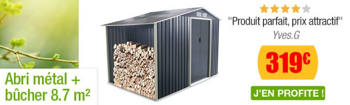 Abri De Jardin En Métal – Vente D’abris Métal, Tôle D avec Abri De Jardin En Tole