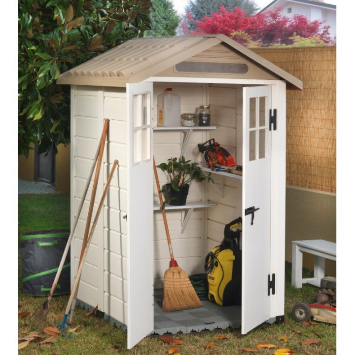 Abri De Jardin En Pvc 1,97M² Avec Plancher Evo Tuscany 120 pour Abri De Jardin En Pvc