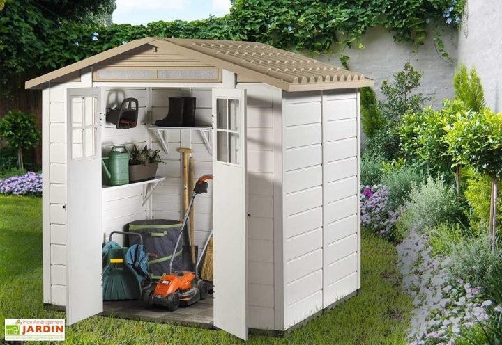 Abri De Jardin En Pvc Et Résine – Mon Aménagement Jardin encequiconcerne Cabane De Jardin Pvc
