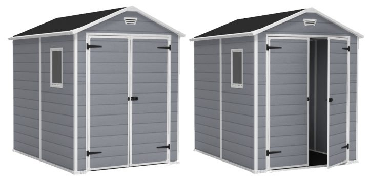 Abri De Jardin En Pvc Premium 68 – 4.40 M² – Oogarden tout Abri De Jardin Oogarden