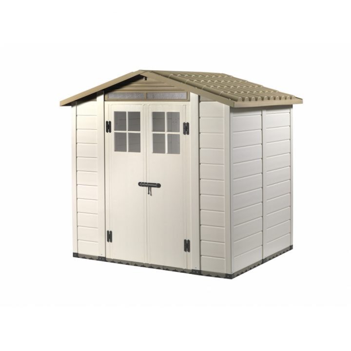 Abri De Jardin En Résine 6 M2 "Camélia" Abrirama Evo240 à Abris De Jardin En Résine