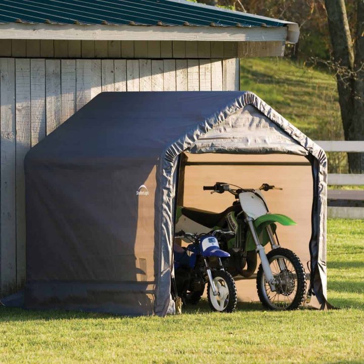 Abri De Jardin En Toile 3.24M2 De 1.8M X 1.8M Pour Abri intérieur Abri Moto Jardin