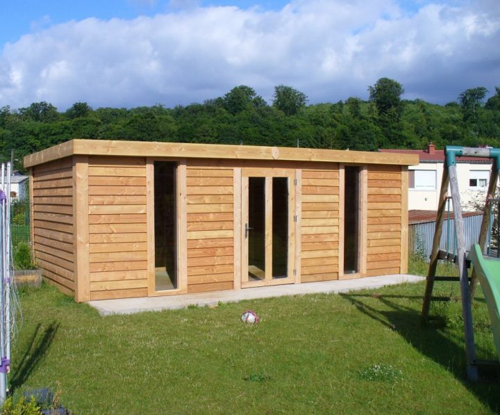 Abri De Jardin Habitable Toit Plat encequiconcerne Abris Jardin Toit Plat