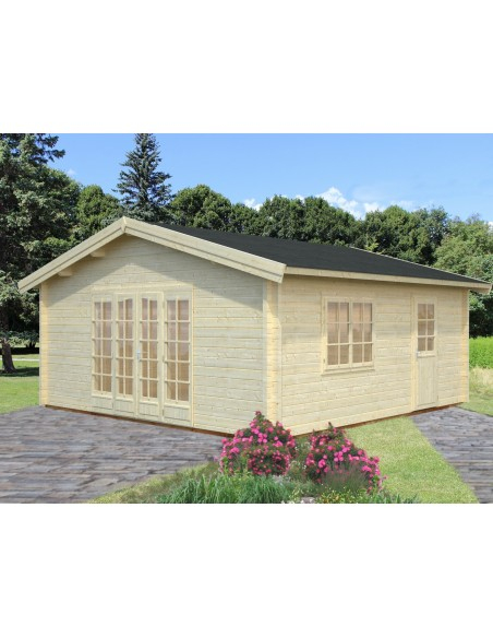 Abri De Jardin Irene 30 M² Avec Plancher - Serres-Et-Abris encequiconcerne Abri De Jardin Avec Plancher
