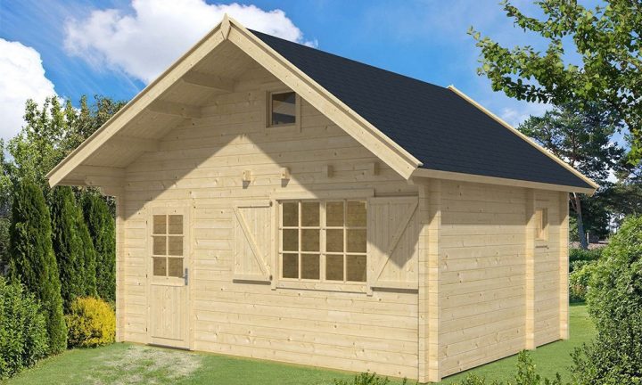 Abri De Jardin Lunel 70Mm – 18,4 + 9,7M² Intérieur destiné Abri De Jardin Habitable Abri De Jardin Lunel 70Mm – 18,4 + 9,7M² Intérieur destiné Abri De Jardin Habitable