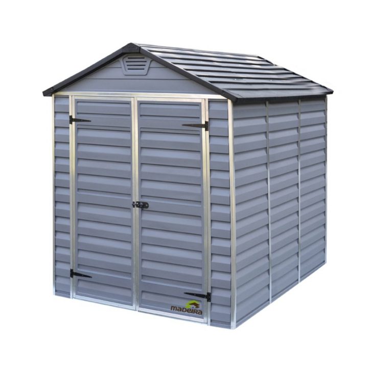 Abri De Jardin Madeira 4,5 M2 En Polycarbonate Structure dedans Abri De Jardin 5 M2