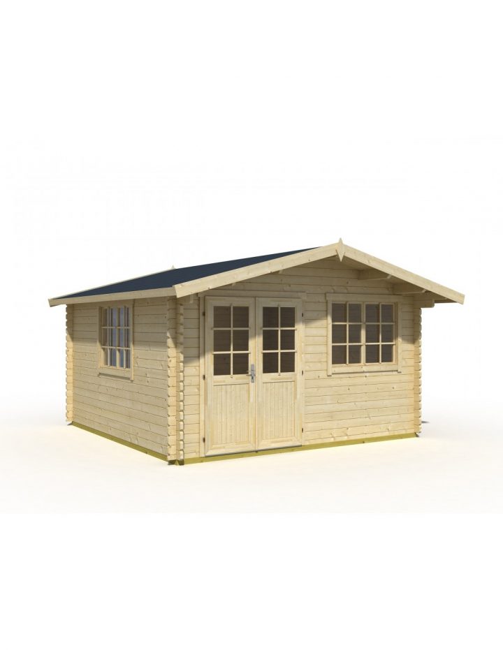 Abri De Jardin Norderney 11.7 M² En Bois 40 Mm – Serres-Et concernant Cabane 10M2 Abri De Jardin Norderney 11.7 M² En Bois 40 Mm – Serres-Et concernant Cabane 10M2