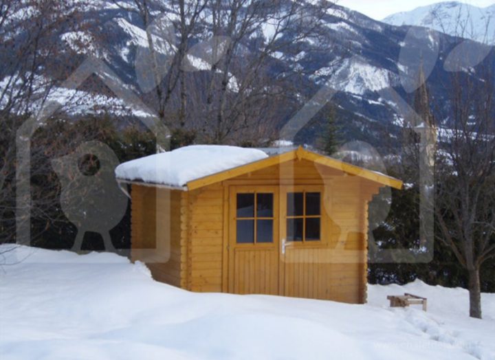 Abri De Jardin Peter 12M²(3X4) 34Mm (Chalet) tout Abri De Jardin 2X3