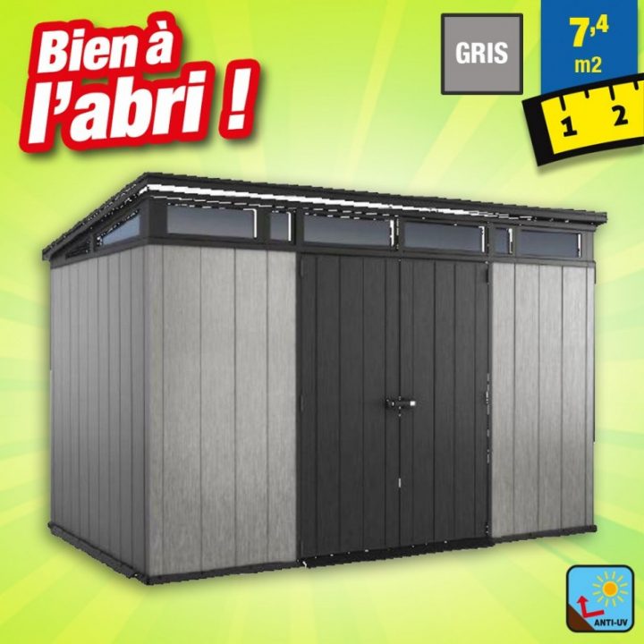 Abri De Jardin Résine – 8M2 – Toit Monopente Avec Puit De avec Abri De Jardin Monopente Abri De Jardin Résine – 8M2 – Toit Monopente Avec Puit De avec Abri De Jardin Monopente