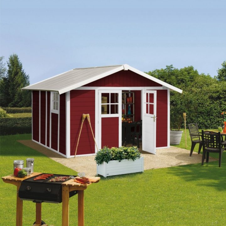 Abri De Jardin Résine Grosfillex 11.02 M² Ep. 26 Mm Deco avec Abris De Jardin Grosfillex
