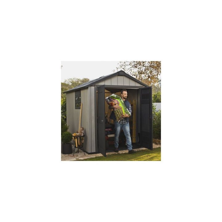 Abri De Jardin Résine Keter 5.11 M² Ep. 20 Mm Brossium pour Abri De Jardin Résine Keter Oakland 757, 4,04 M² Ép.20 Mm Abri De Jardin Résine Keter 5.11 M² Ep. 20 Mm Brossium pour Abri De Jardin Résine Keter Oakland 757, 4,04 M² Ép.20 Mm