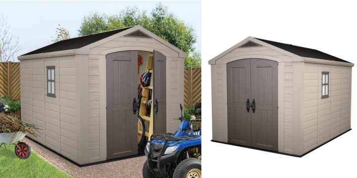 Abri De Jardin Resine Keter destiné Abri De Jardin En Résine Keter