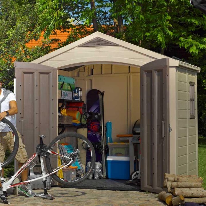 Abri De Jardin Resine Keter Vermont serapportantà Abri De Jardin En Résine Keter