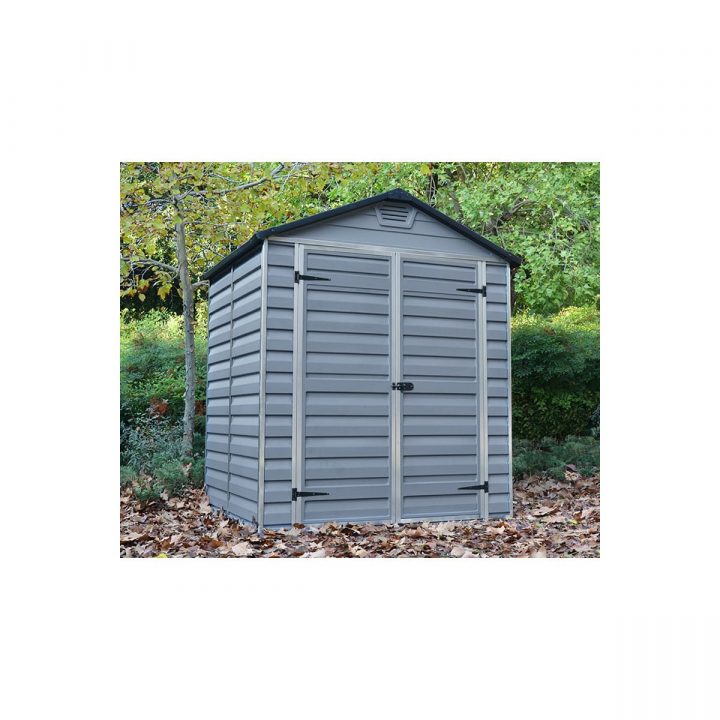 Abri De Jardin Résine Lampeter 2,52 M² Tout Table De pour Abris De Jardin Auchan