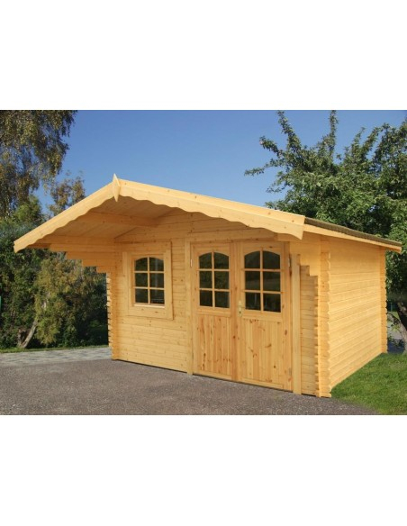 Abri De Jardin Sally 13 M² Avec Plancher - Serres-Et-Abris encequiconcerne Abri De Jardin Avec Plancher