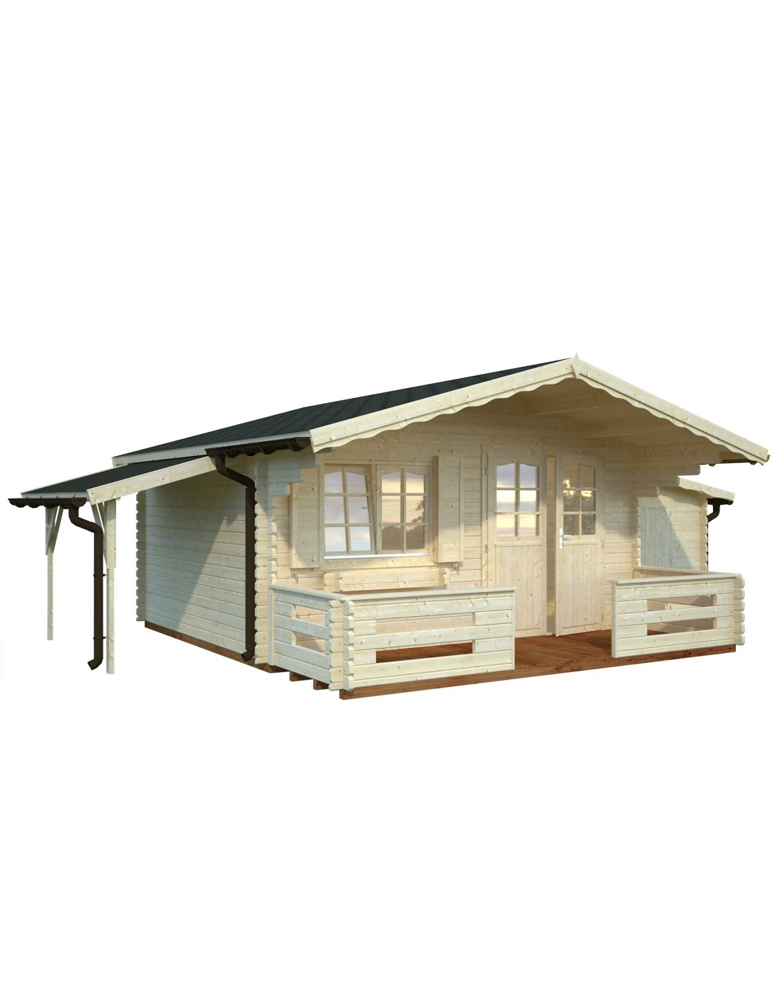 Abri De Jardin Sally 16.2 M² Avec Plancher - Serres-Et-Abris avec Abri De Jardin Avec Plancher