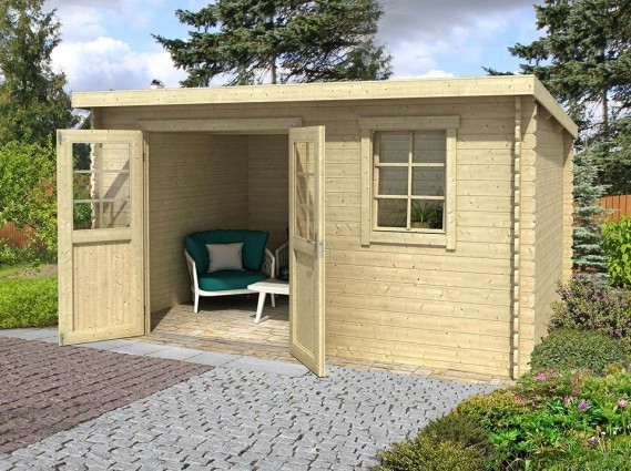 Abri De Jardin Santa Fe 10M2 – 28Mm dedans Abri De Jardin 10M2