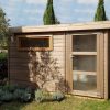 Abri De Jardin Toit Plat Avec Débord De -5M2 À 20M² Cancale avec Abris De Jardin Toit Plat