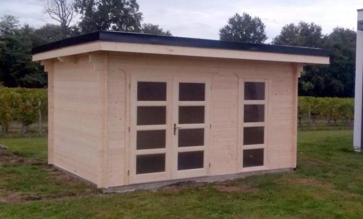 Abri De Jardin Toit Plat De 12M² – Marin Eco Bois concernant Abri De Jardin Pvc Toit Plat Abri De Jardin Toit Plat De 12M² – Marin Eco Bois concernant Abri De Jardin Pvc Toit Plat