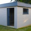 Abri De Jardin Toit Plat Sur Mesure En Bretagne encequiconcerne Abris De Jardin Toit Plat