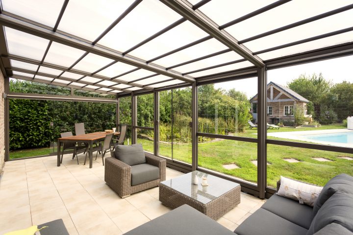 Abri De Terrasse En Aluminium – Verandair: Abris De Terrasse tout Abri De Terrasse Retractable