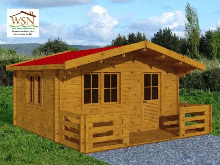 Abri En Bois Var 19,78 M² Dim. (4600X4300-44Mm) | Wsn intérieur Abri De Jardin 30M2