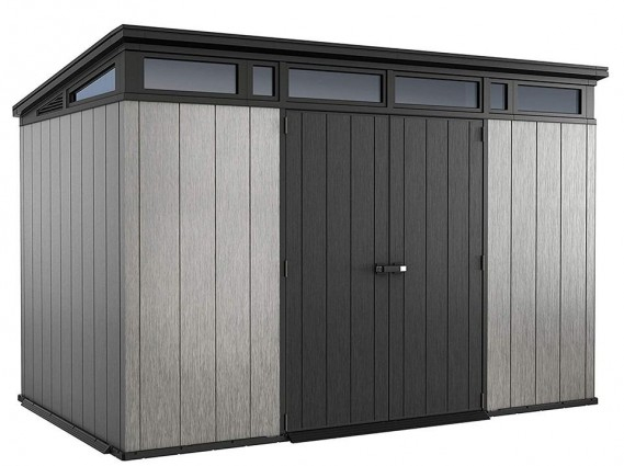 Abri En Résine Brossium Monopente 7.4M2 concernant Abri Jardin 4M2