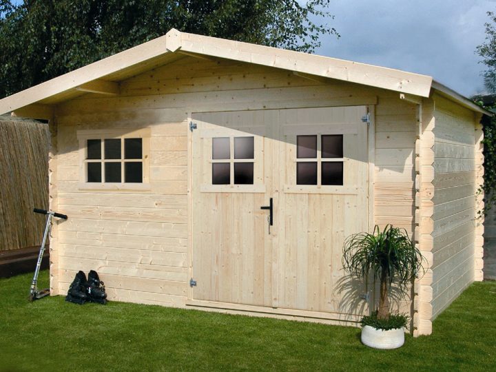 Abri Jardin Bois – 19,72 M² – 4.64 X 4.25 X 2,32 M – 28 Mm à Abrie De Jardin Abri Jardin Bois – 19,72 M² – 4.64 X 4.25 X 2,32 M – 28 Mm à Abrie De Jardin