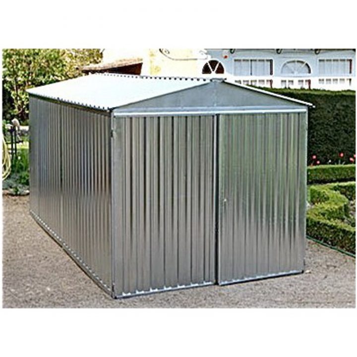 Abri Jardin Metal : Acier Galva Brut, Montage Facile – 30 pour Abri Jardin Metal 3M2