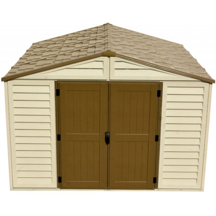 Abri Jardin Pvc Woodstyle Premium 10,56M² + Kit Fondation avec Abri De Jardin En Pvc