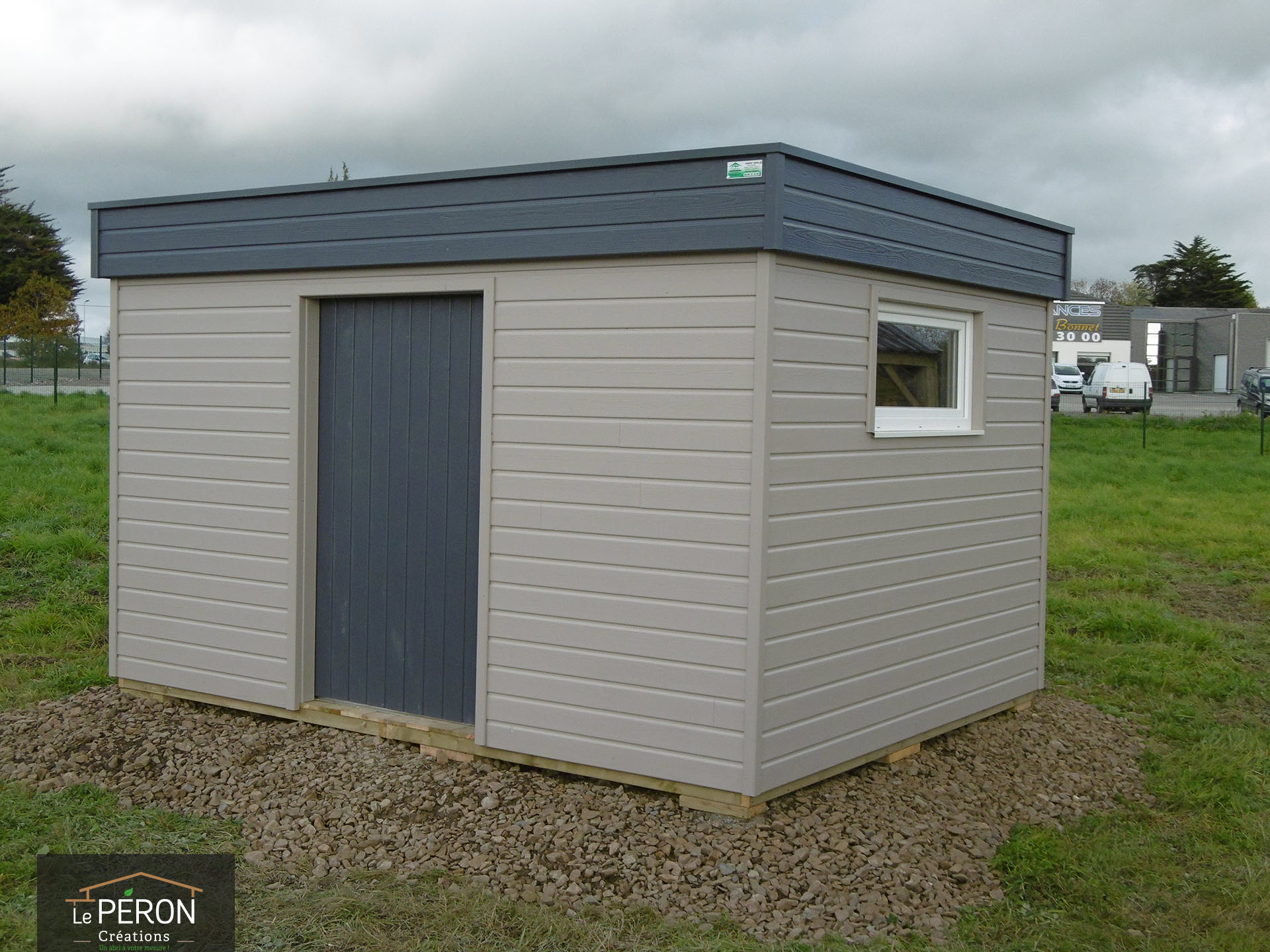Abri Jardin Sur Mesure Abri De Jardin Toit Plat Sur Mesure encequiconcerne Abris De Jardin Toit Plat