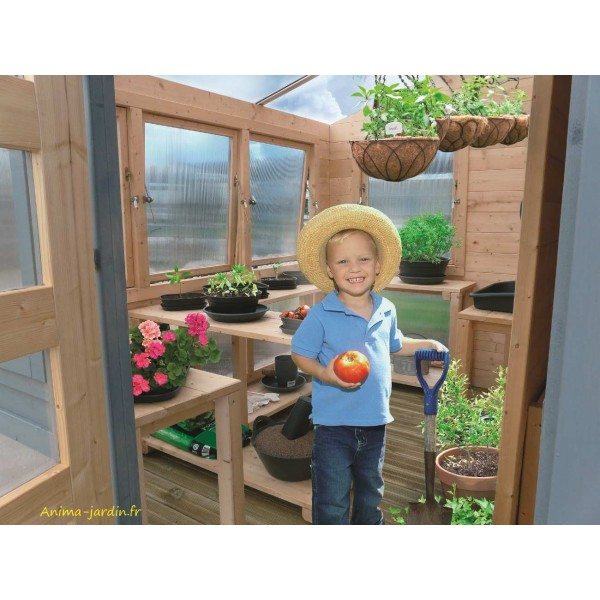 Abri Serre De Jardin Merano, 28Mm, Moderne, Solid, Achat/Vente intérieur Vente Privée Jardin