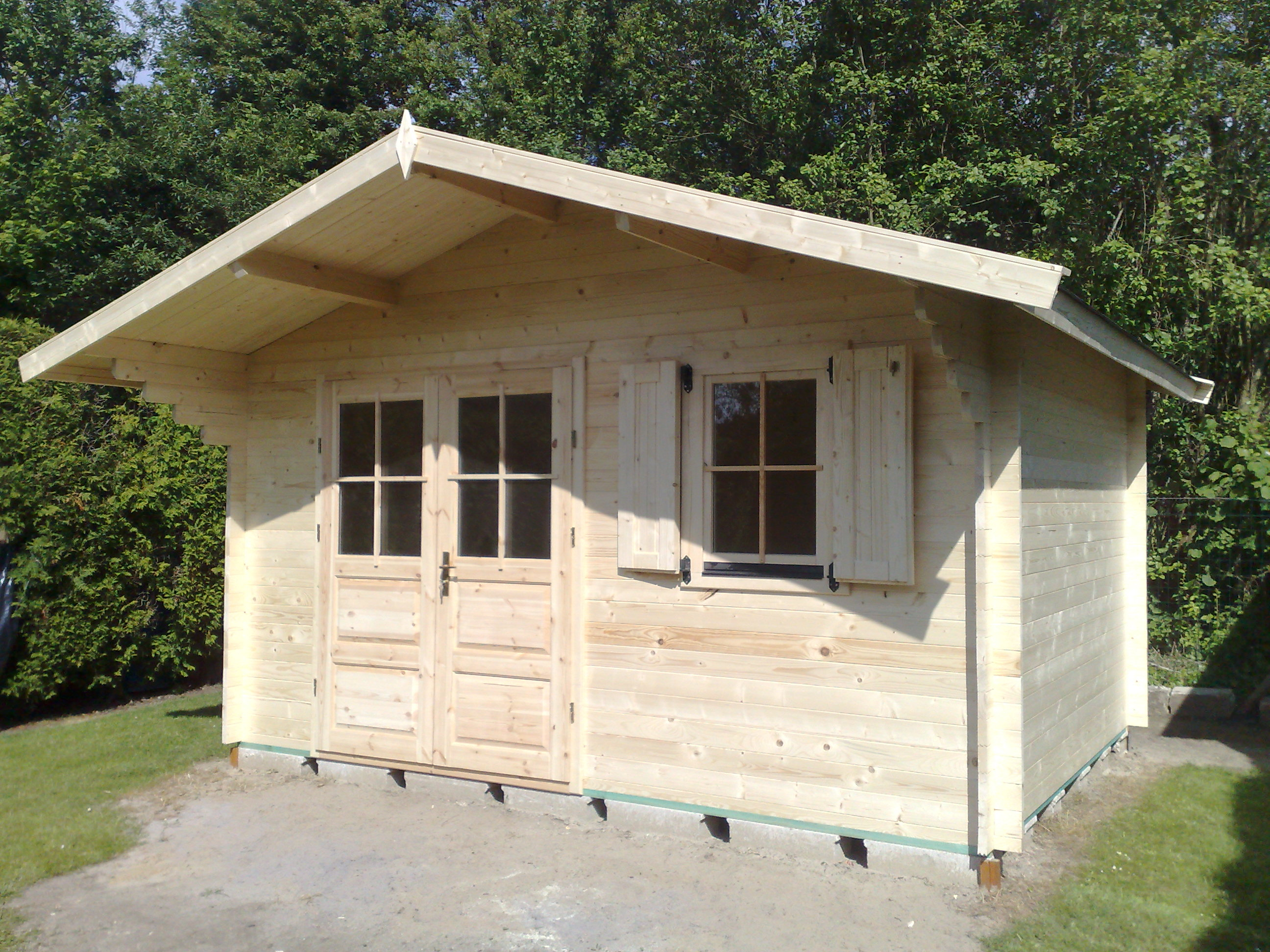 Abris De Jardin Et Chalets Bois Standard Et Sur Mesure à Abris De Jardin Sur Mesure