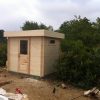 Abris De Jardin Et Chalets En Bois À Toit Plat 4 À 16 M² tout Abris De Jardin Toit Plat