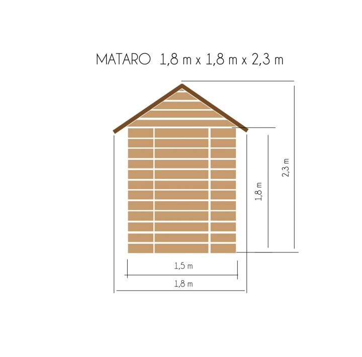 Abris De Jardin Jusqu'À 4M2 | Abri De Jardin 1,8X1,8M concernant Abri Jardin 4M2