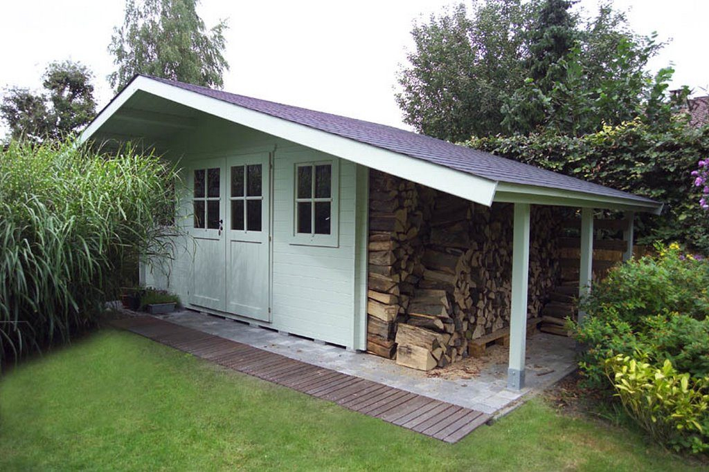 Abris De Jardin - Menuiserie De Jaeger dedans Abri De Jardin Avec Bucher