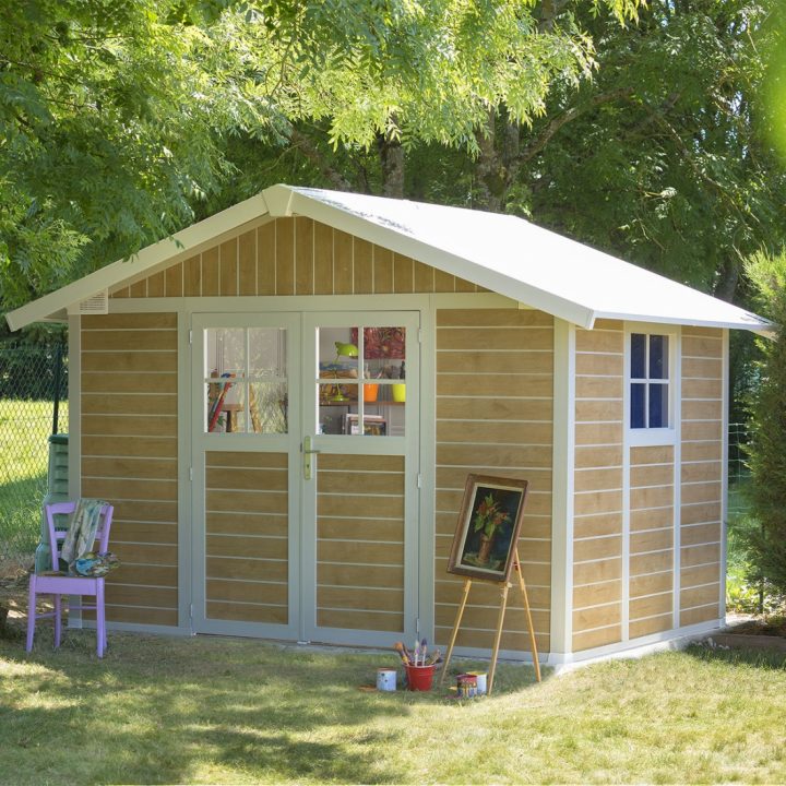 Abris Jardin Grosfillex Déco 7,5 – Zendart Design serapportantà Abris De Jardin Grosfillex