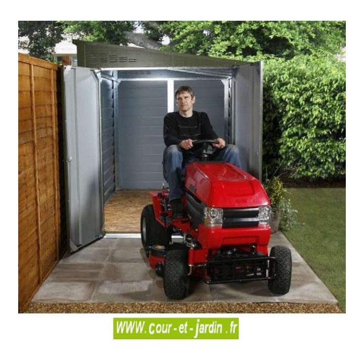 Abris Jardin Métal – Dimensions Au Choix – Cour Et Jardin concernant Abri Moto Jardin