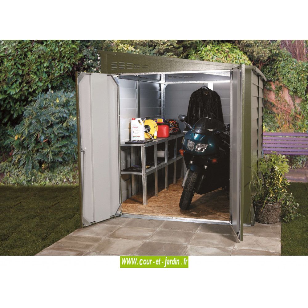 Abris Jardin Métal - Dimensions Au Choix - Cour Et Jardin dedans Abri De Jardin Métallique