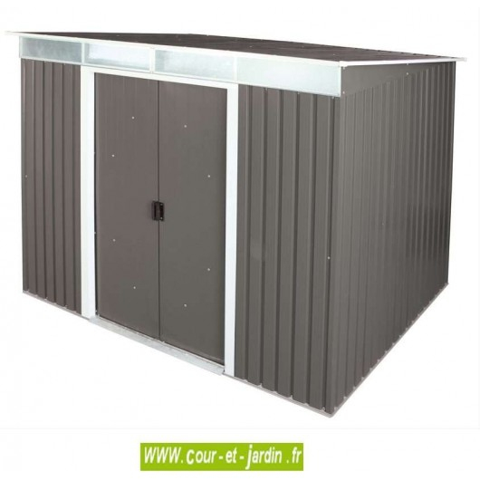 Abris Jardin Métal - Dimensions Au Choix - Cour Et Jardin destiné Abri De Jardin Métallique