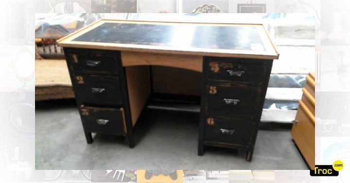 Achat Bureau Ancien Patiné Occasion – Wasquehal | Troc encequiconcerne Meuble Occasion Lille