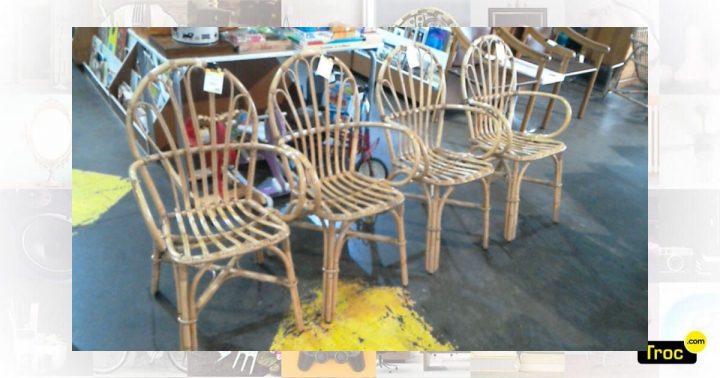 Achat Fauteuil Rotin Occasion – Wasquehal | Troc destiné Meuble Occasion Lille